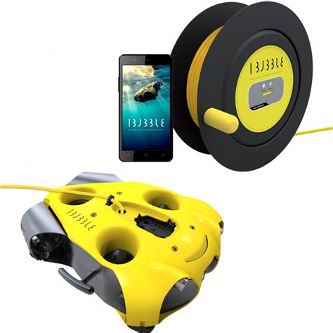ibubble explorer edition underwater drone benthic scuba