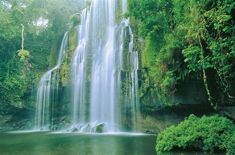 world visits trip  costa rica waterfalls cool review