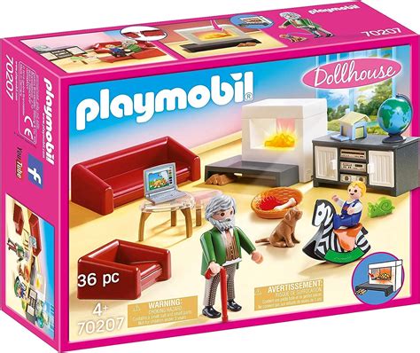 playmobil comfortable living room building construction toys