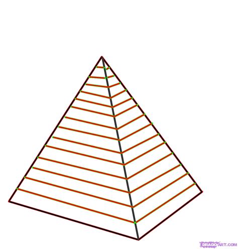 Pyramid Drawing At Getdrawings Free Download