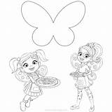 Butterbean Poppy sketch template