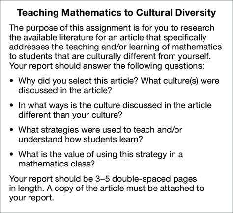 article critique assignment  scientific diagram