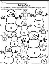 Snowman Preschoolers sketch template