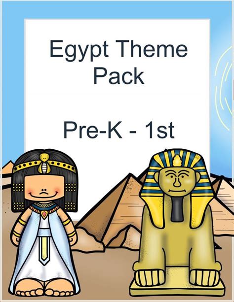 Free Egypt Printable For Preschool Through 1st Grade