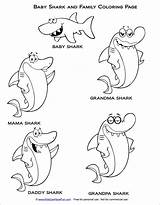 Shark Baby Coloring Family Pages Sharks Puppet Printables Kids Pdf Halloween Hungry Print Babyshark Popular Coloringbay Tableau Choisir Un Coloriage sketch template