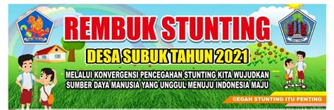 Rembug Stunting 2021 Subuk Website Desa Subuk
