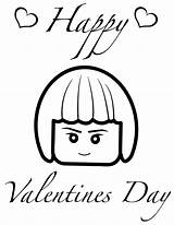 Coloring Pages Ninjago Nya Valentines Lego Printable Valentine Colouring Popular Clipartmag Library Clipart Coloringhome Comments sketch template