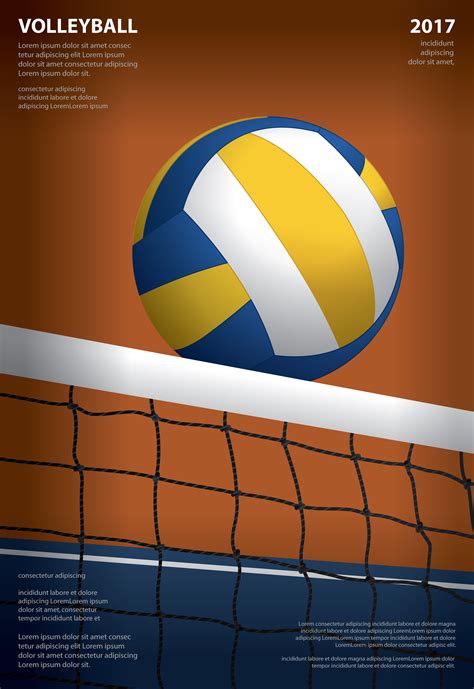 cool volleyball poster ideas