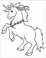 Colorare Unicorno Disegni Bambini sketch template