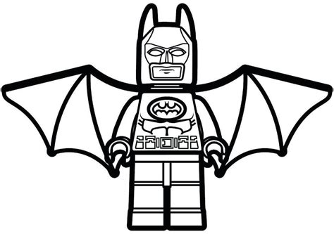 winged lego batman coloring page  printable coloring pages  kids