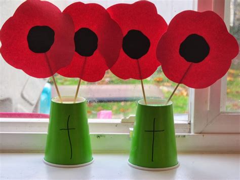 remembrance day activities remembrance day poppy craft activities