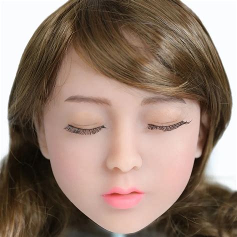 2017 newest top quality head 5 big doll s head tan skin sex doll head