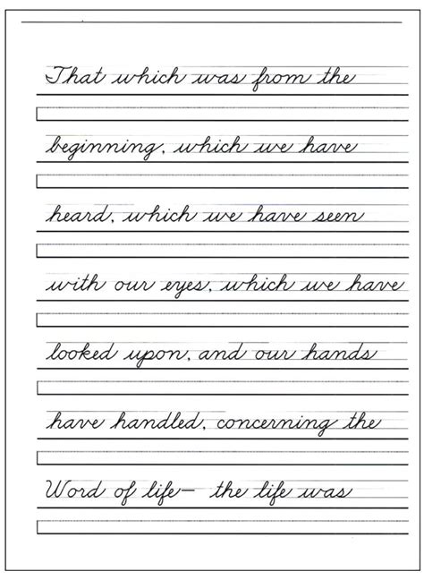 writing cursive sentences worksheets   printable  learning