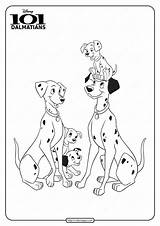 Dalmatians Coloringoo sketch template