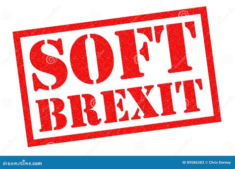 soft brexit rubber stamp stock illustration illustration  illustrative