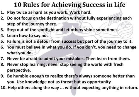 rules  achieving success momsgetreal