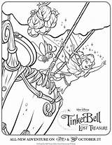 Tinkerbell Treasure Trilli Tinker Perduto Tesoro Disegno Schrift Cartoni Colorare Coloringhome sketch template