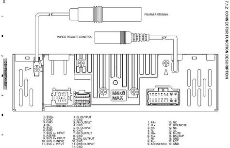 pioneer speaker wire color code wiring diagram