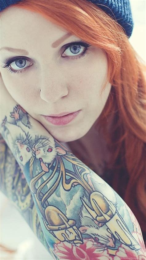 Tattooed Redhead Wallpaper Girls Hd Wallpaper 2560x1440 Hd Desktop