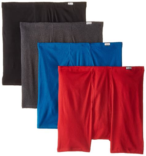 Hanes Men S Comfortsoft 4 Pack Boxer Brief Assorted Color Underwear 3x