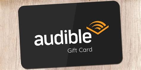 audible gift card   appreciable gift  podcast lovers