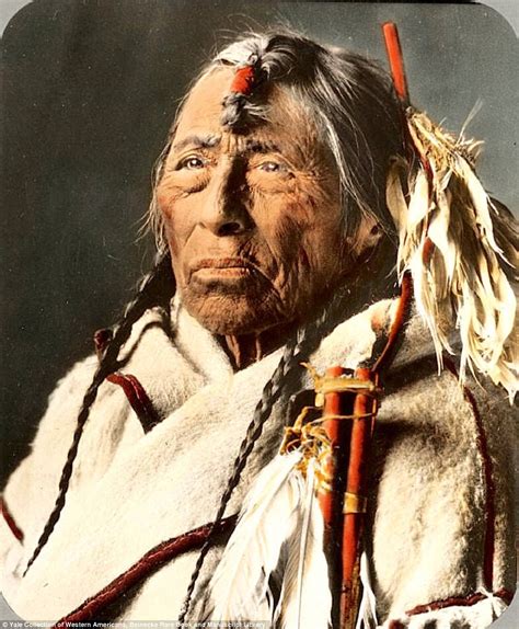 Posing For The Camera Stunning Colored Images Show The Lives Of Native