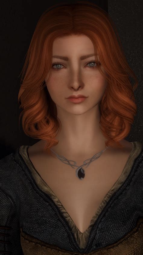 girl at skyrim special edition nexus mods and community