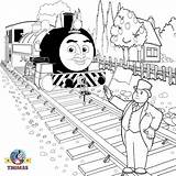 Thomas Coloring Train Kids Pages Engine Print Tank Steam Drawing Color Friends Printable Victor Number Crossing Colour James Clipart Edward sketch template