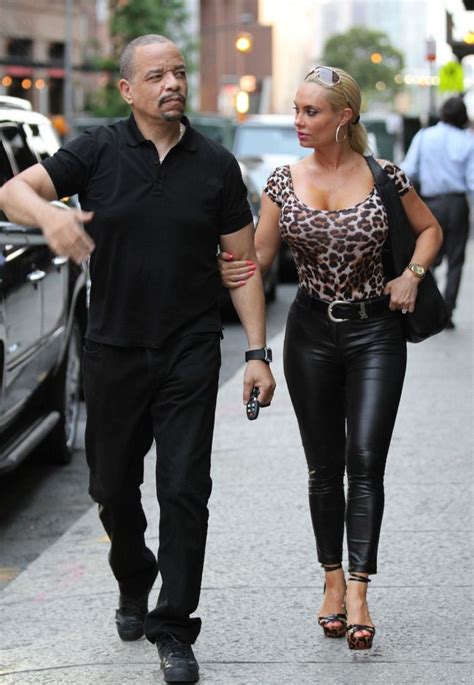 ice t and wife coco in tribeca cute celebrity couples