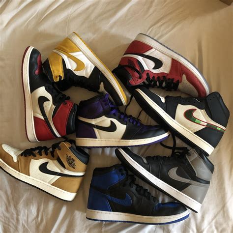 my jordan 1 collection so far r sneakers