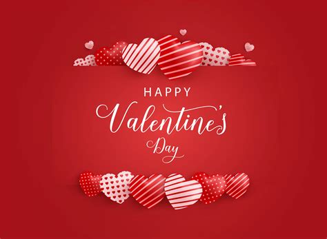 happy valentines day patterned hearts wallpaper wallpaperscom