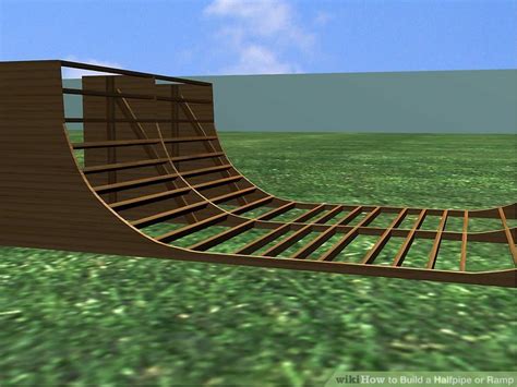 how to build a halfpipe or ramp 7 steps with pictures wikihow