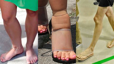 las 10 famosas con los pies más feos del mundo infobae