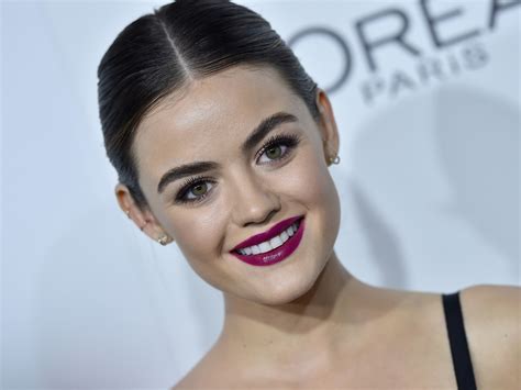 Lucy Hale Just Dramatically Switched Up Her Hair From Lob