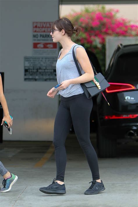 emma stone in tights out in tights in beverly hills 4 6 2016