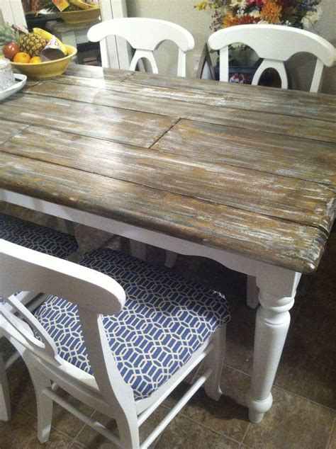 distressed wood dining tables ideas  foter