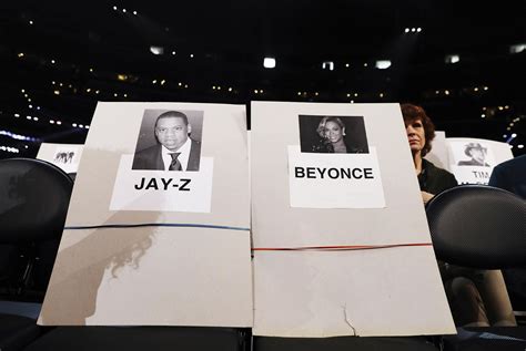 beyonce has the best seat in the house at the 2017 grammys