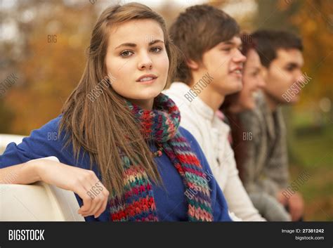 close group teenage image and photo free trial bigstock