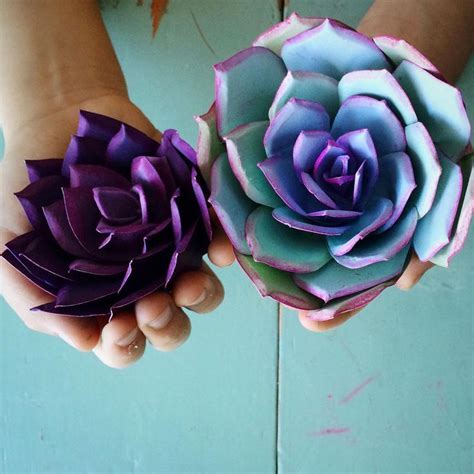 17 Best ideas about Paper Succulents on Pinterest   Paper  