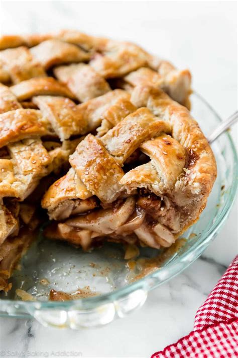 Deep Dish Apple Pie Recipe Sally S Baking Addiction