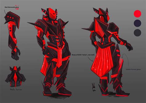 artstation siva titan armor concept revamped