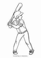 Baseball Boy Colouring Become Member Log Village Activity Explore sketch template