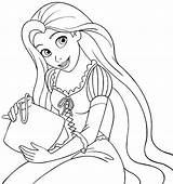 Rapunzel Pages Coloring Disney Princess Tangled Color Drawing Pdf Getdrawings Para Getcolorings Colorear Printable Birthday Happy Dibujos Princesas sketch template