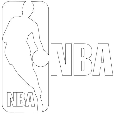 printable nba national basketball association coloring pages