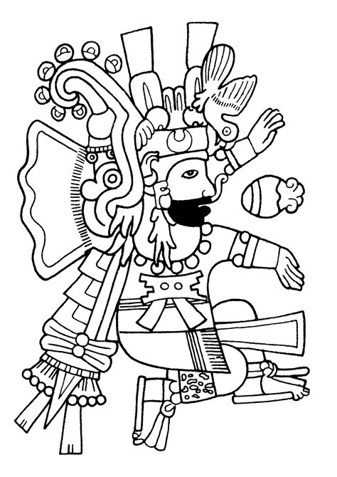 mayan art coloring pages coloring pages