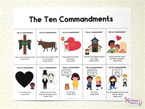 commandment  kids kids matttroy