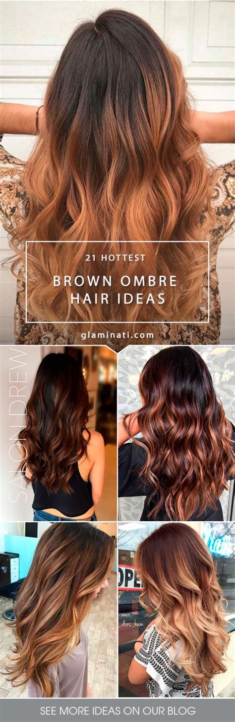 trying brown ombre hair is a great solution in case you wish to add a