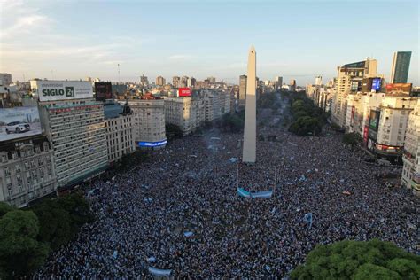 Millions Of Argentina Fans Across The World Celebrate World Cup 2022