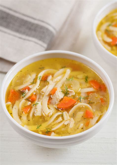 Easy Homemade Chicken Noodle Soup — Bit And Bauble