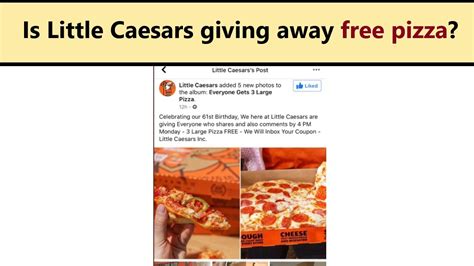 caesars  pizza scam  legit offer   caesars  giving  pizza